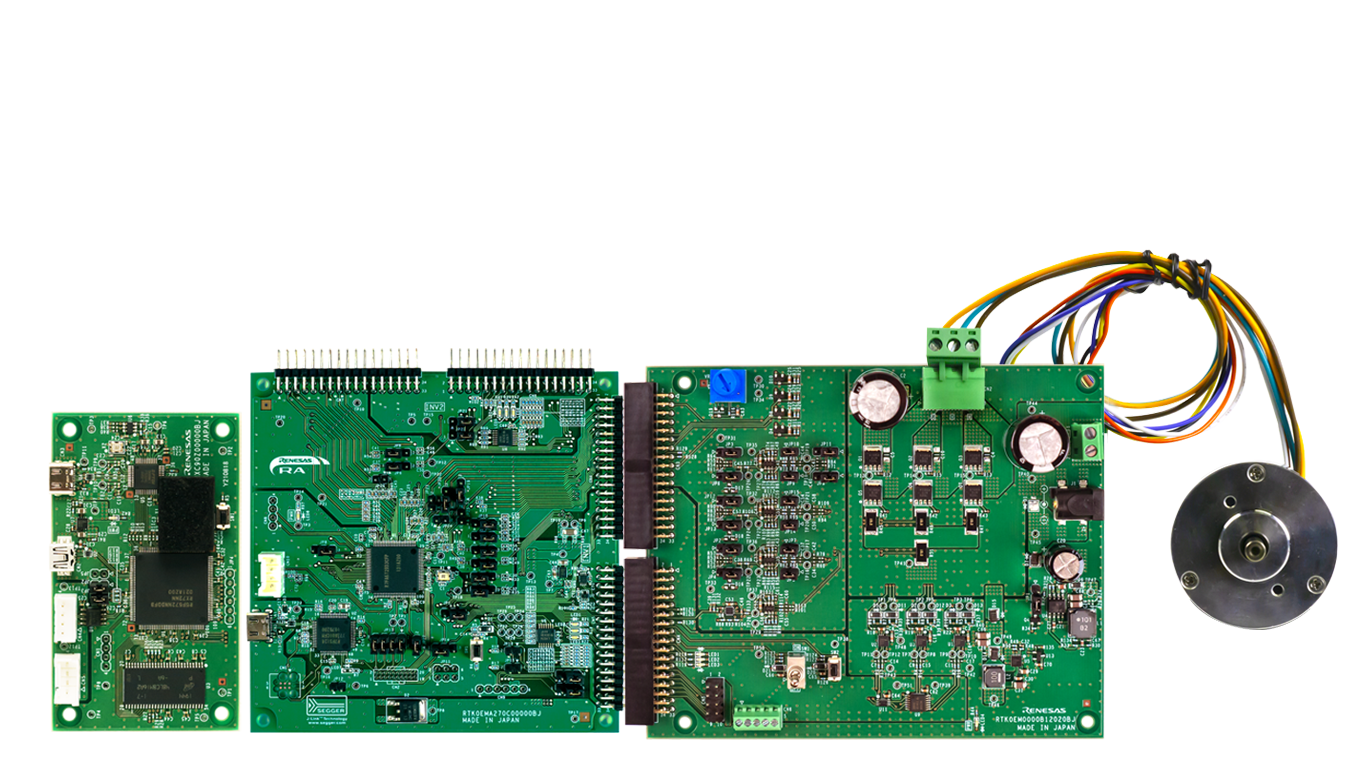 RTK0EMA270S00020BJ - MCK-RA6T2 Renesas Flexible Motor Control Kit for RA6T2  MCU Group | Renesas ルネサス